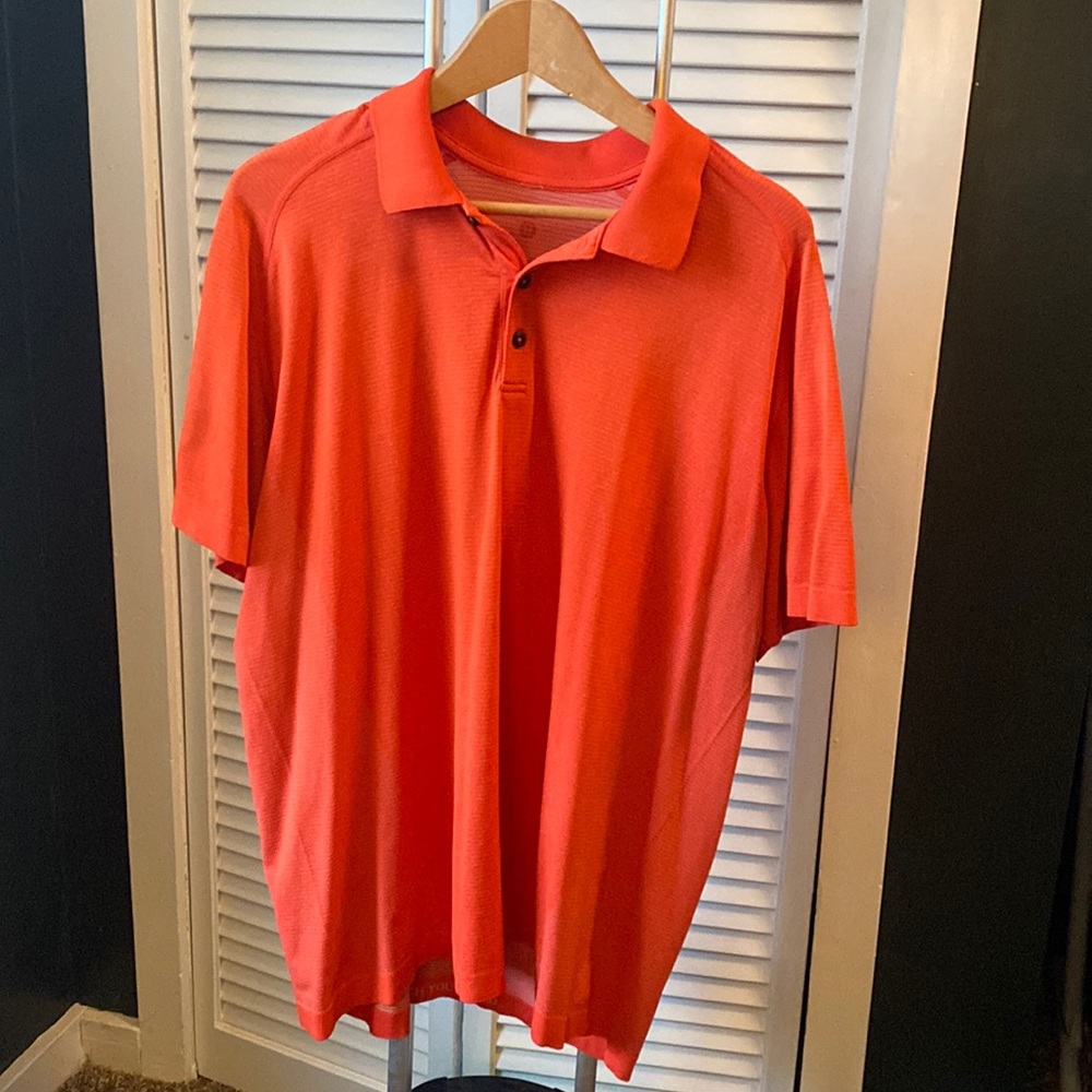 Lululemon Men’s Orange Polo